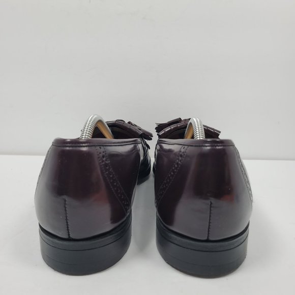 Johnson & Murphy Optima Men\'s Burgundy Leather Loafers Slip On Shoes US Size 10 main image 4